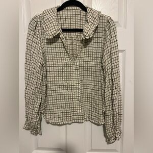Checkered Women's Top